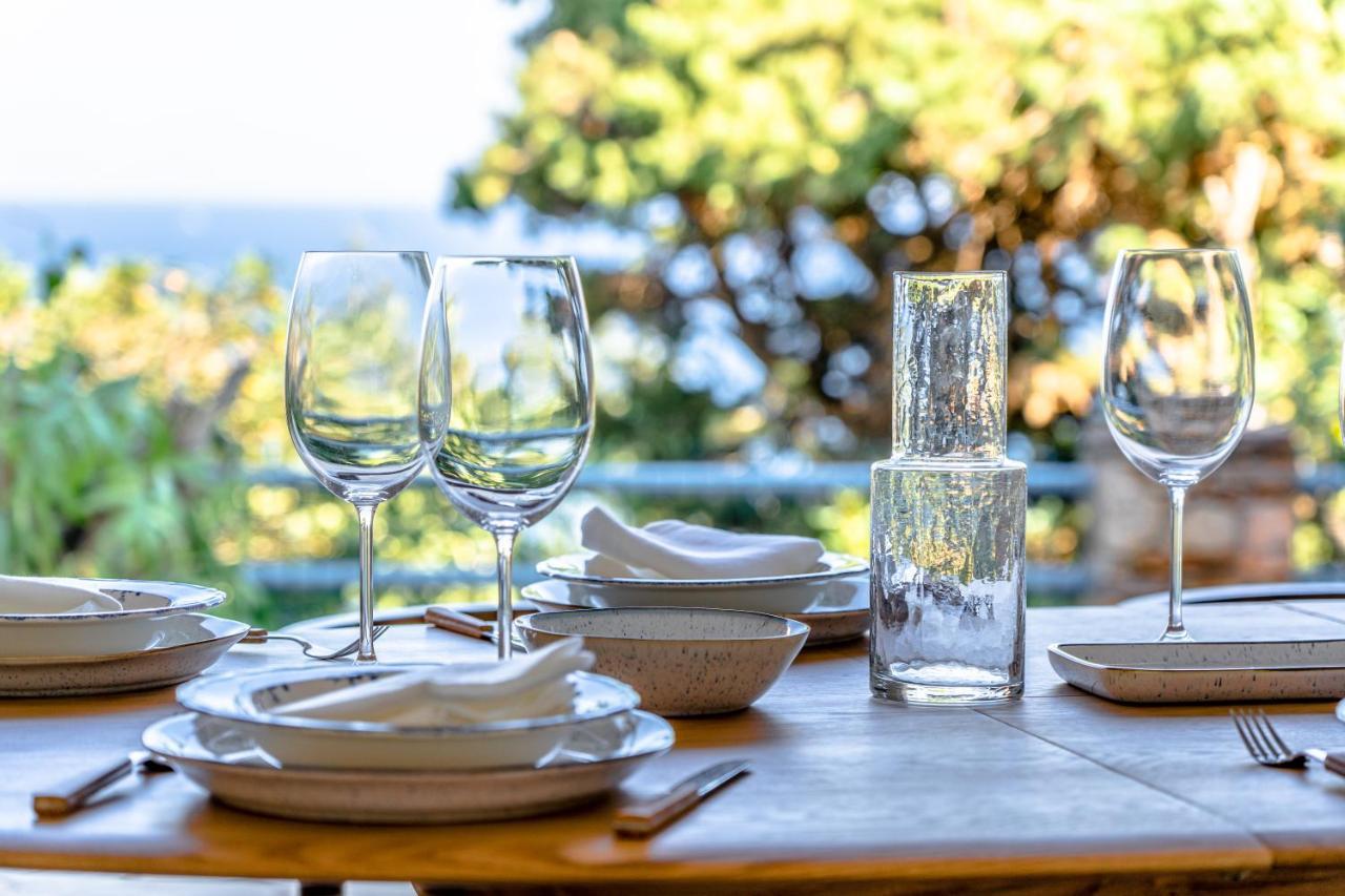 Superbe Villa, Incroyable Vue Mer, Piscine Chauffee, Climatisee Σαιντ-Μαξίμ Εξωτερικό φωτογραφία