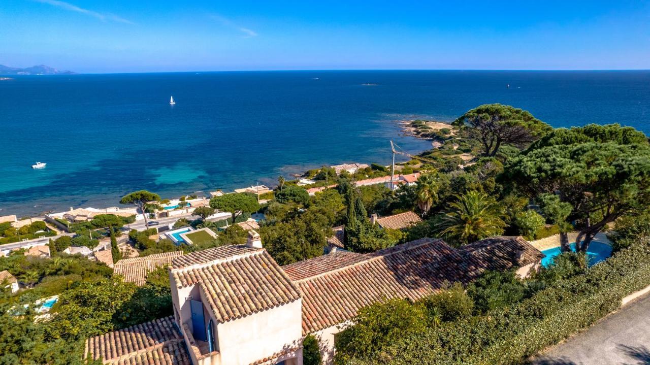 Superbe Villa, Incroyable Vue Mer, Piscine Chauffee, Climatisee Σαιντ-Μαξίμ Εξωτερικό φωτογραφία
