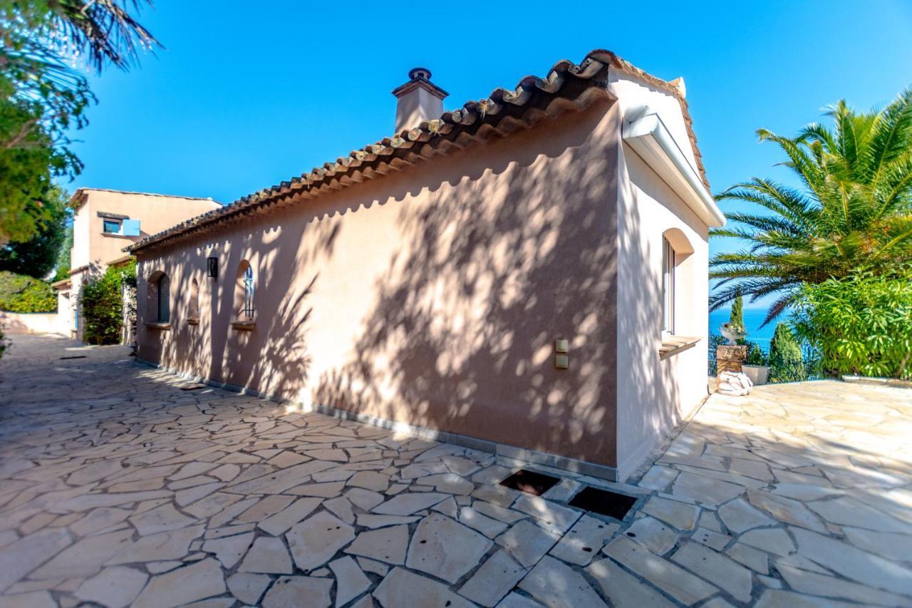 Superbe Villa, Incroyable Vue Mer, Piscine Chauffee, Climatisee Σαιντ-Μαξίμ Εξωτερικό φωτογραφία