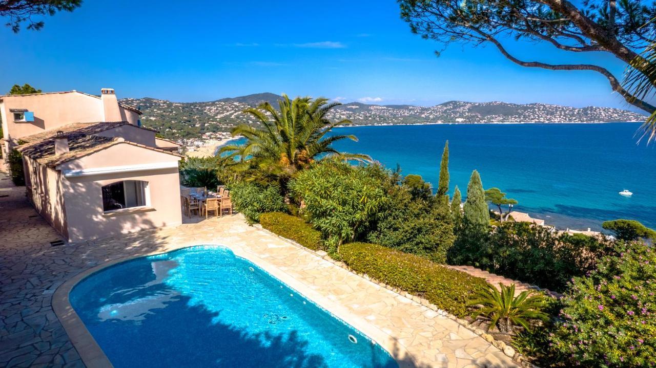 Superbe Villa, Incroyable Vue Mer, Piscine Chauffee, Climatisee Σαιντ-Μαξίμ Εξωτερικό φωτογραφία