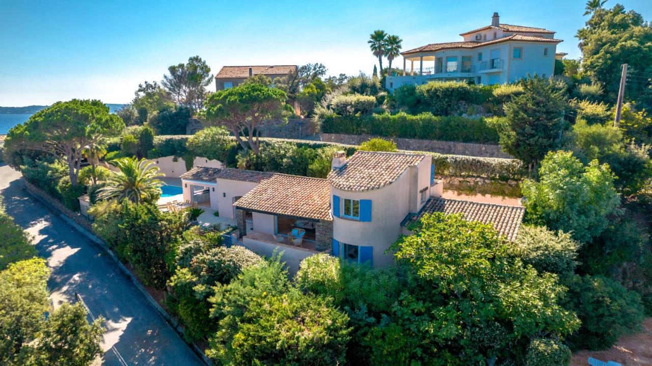 Superbe Villa, Incroyable Vue Mer, Piscine Chauffee, Climatisee Σαιντ-Μαξίμ Εξωτερικό φωτογραφία