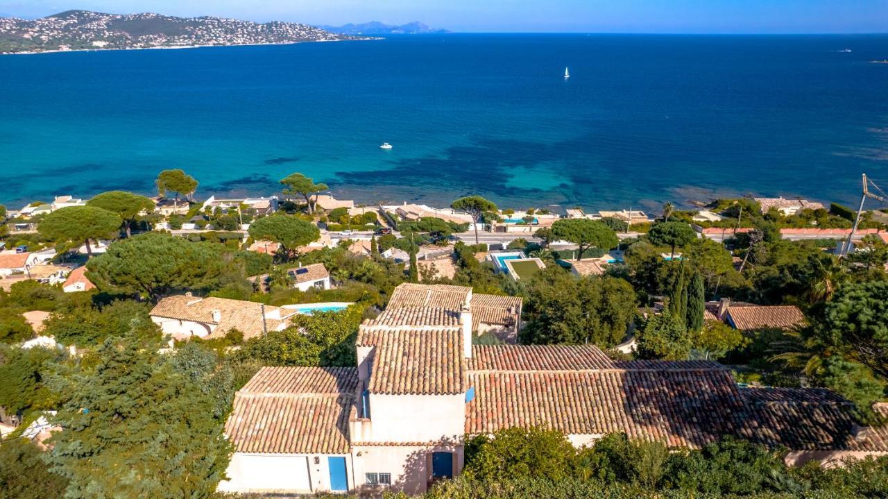 Superbe Villa, Incroyable Vue Mer, Piscine Chauffee, Climatisee Σαιντ-Μαξίμ Εξωτερικό φωτογραφία