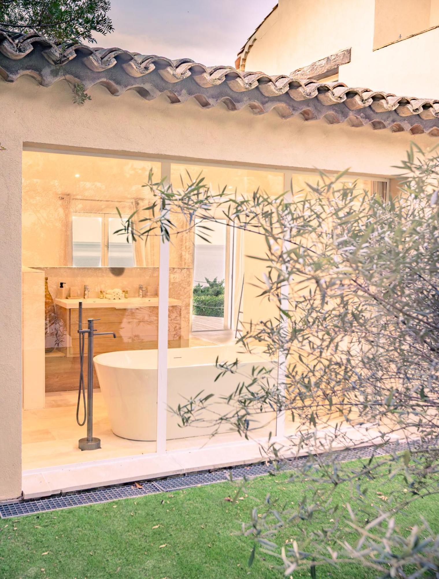 Superbe Villa, Incroyable Vue Mer, Piscine Chauffee, Climatisee Σαιντ-Μαξίμ Εξωτερικό φωτογραφία