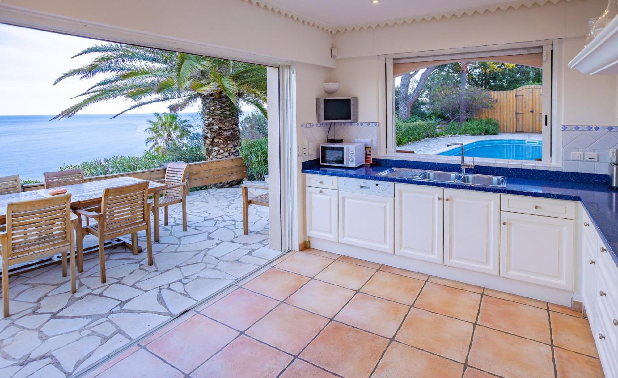 Superbe Villa, Incroyable Vue Mer, Piscine Chauffee, Climatisee Σαιντ-Μαξίμ Εξωτερικό φωτογραφία