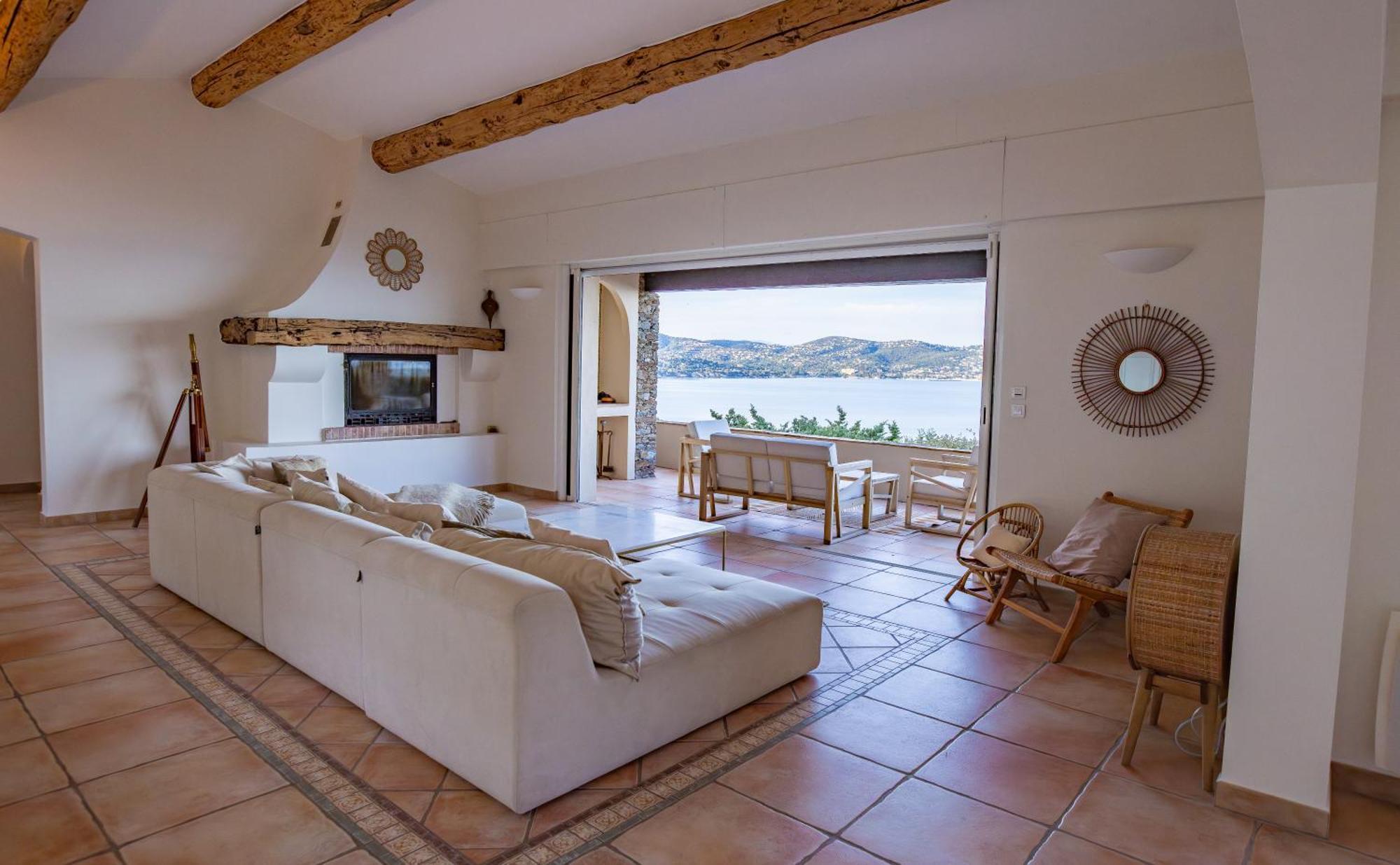 Superbe Villa, Incroyable Vue Mer, Piscine Chauffee, Climatisee Σαιντ-Μαξίμ Εξωτερικό φωτογραφία