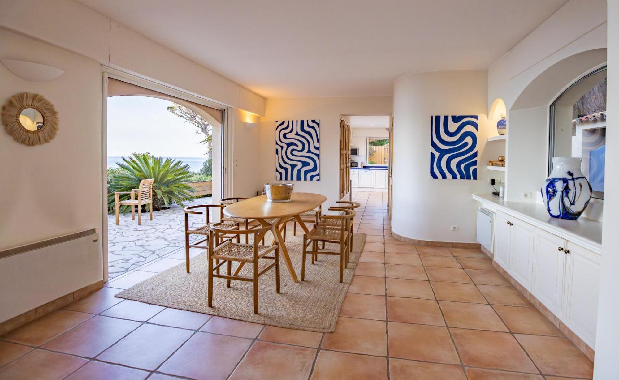 Superbe Villa, Incroyable Vue Mer, Piscine Chauffee, Climatisee Σαιντ-Μαξίμ Εξωτερικό φωτογραφία