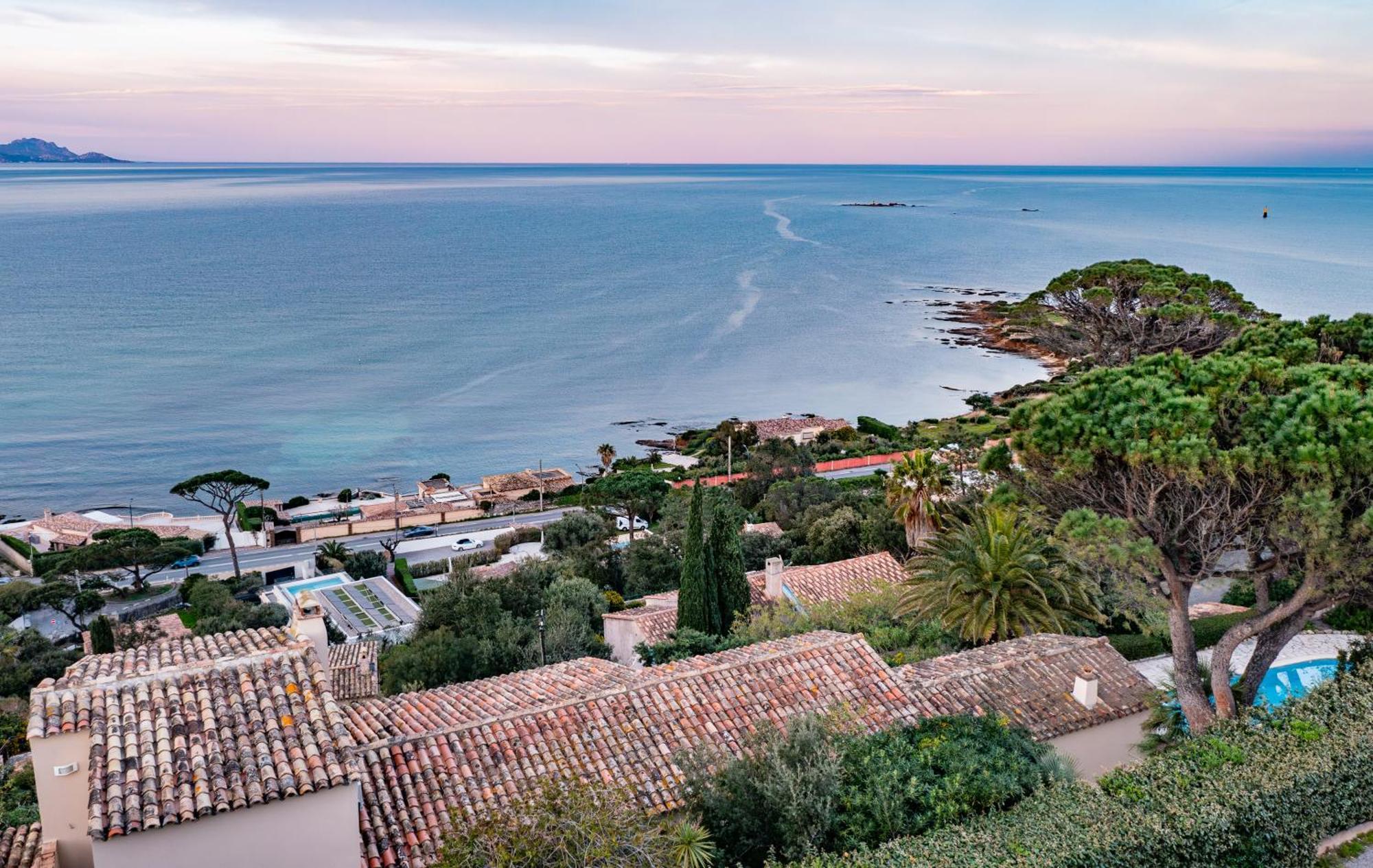 Superbe Villa, Incroyable Vue Mer, Piscine Chauffee, Climatisee Σαιντ-Μαξίμ Εξωτερικό φωτογραφία