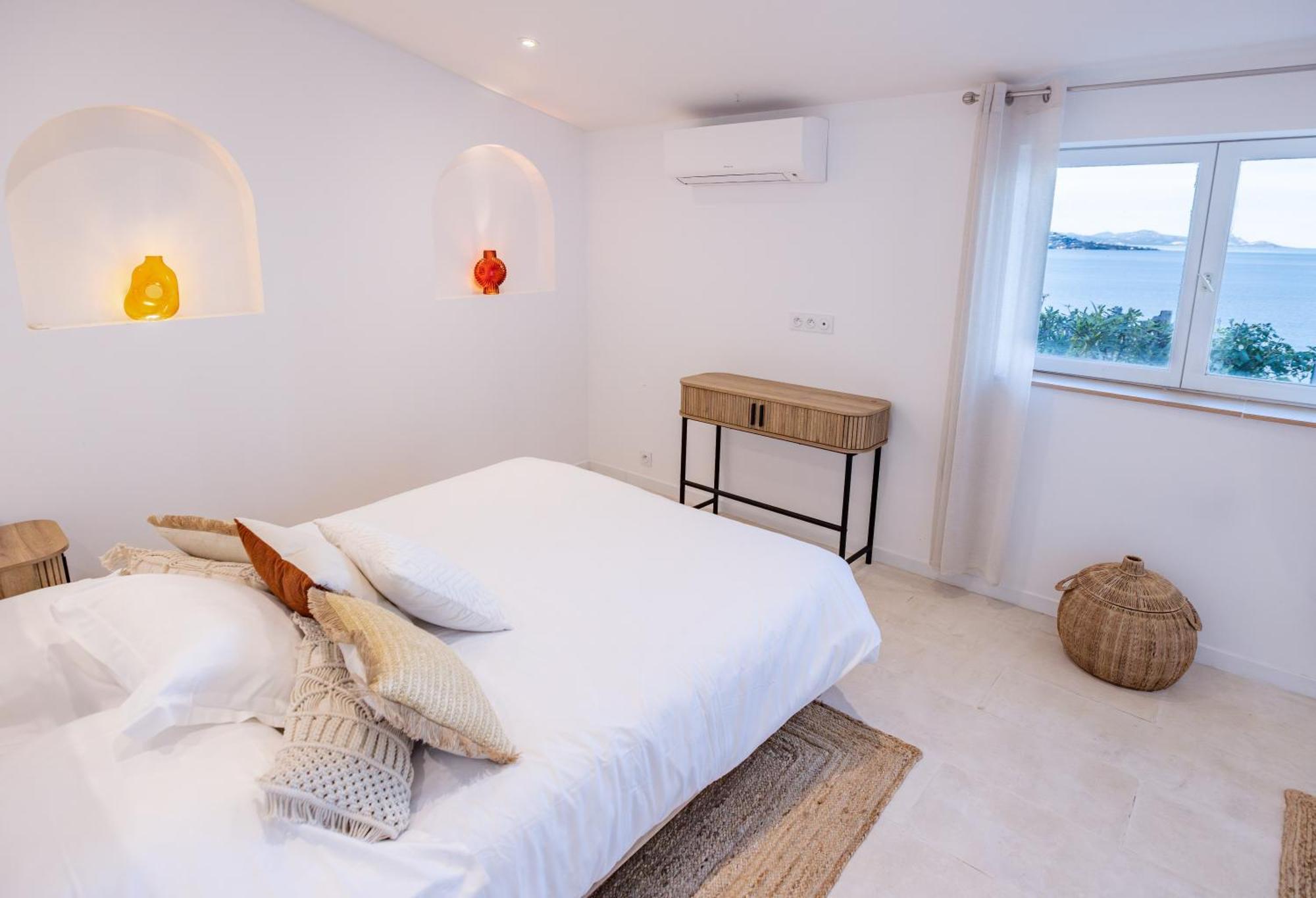 Superbe Villa, Incroyable Vue Mer, Piscine Chauffee, Climatisee Σαιντ-Μαξίμ Εξωτερικό φωτογραφία
