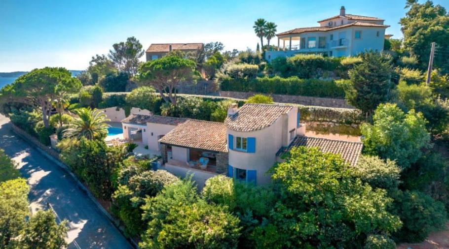 Superbe Villa, Incroyable Vue Mer, Piscine Chauffee, Climatisee Σαιντ-Μαξίμ Εξωτερικό φωτογραφία